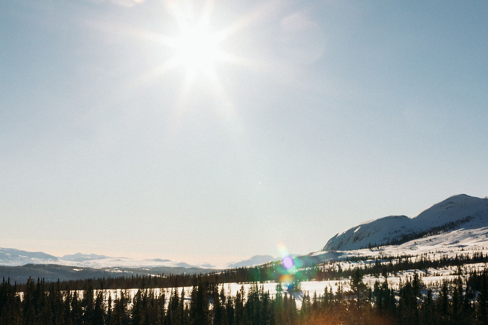 Sweden, Åre, mountains, Ullådalen, photography