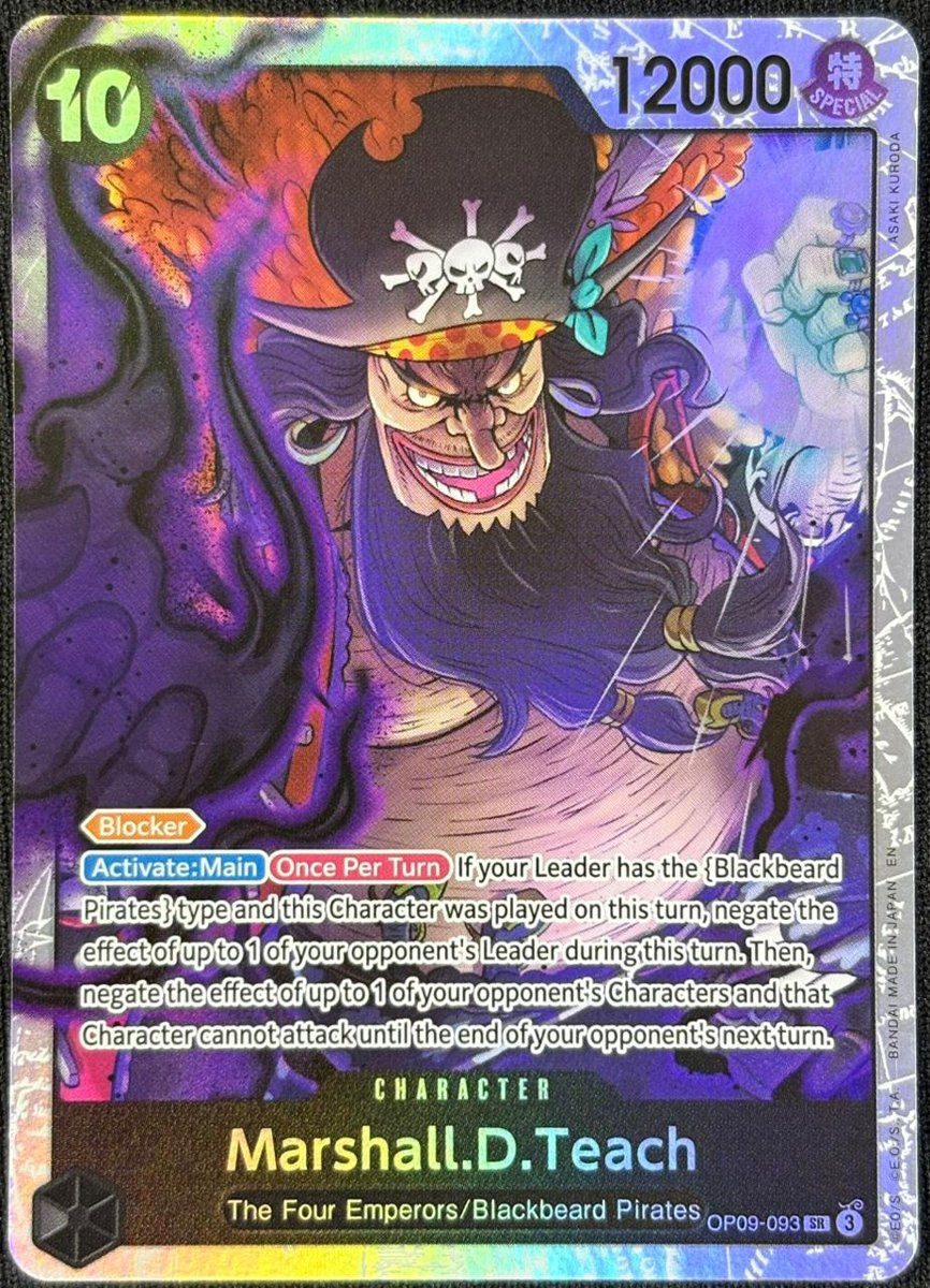 Marshall D. Teach OP09-093 (SR)