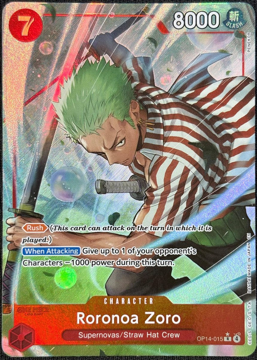 Roronoa Zoro OP14-015 (R)(AA)