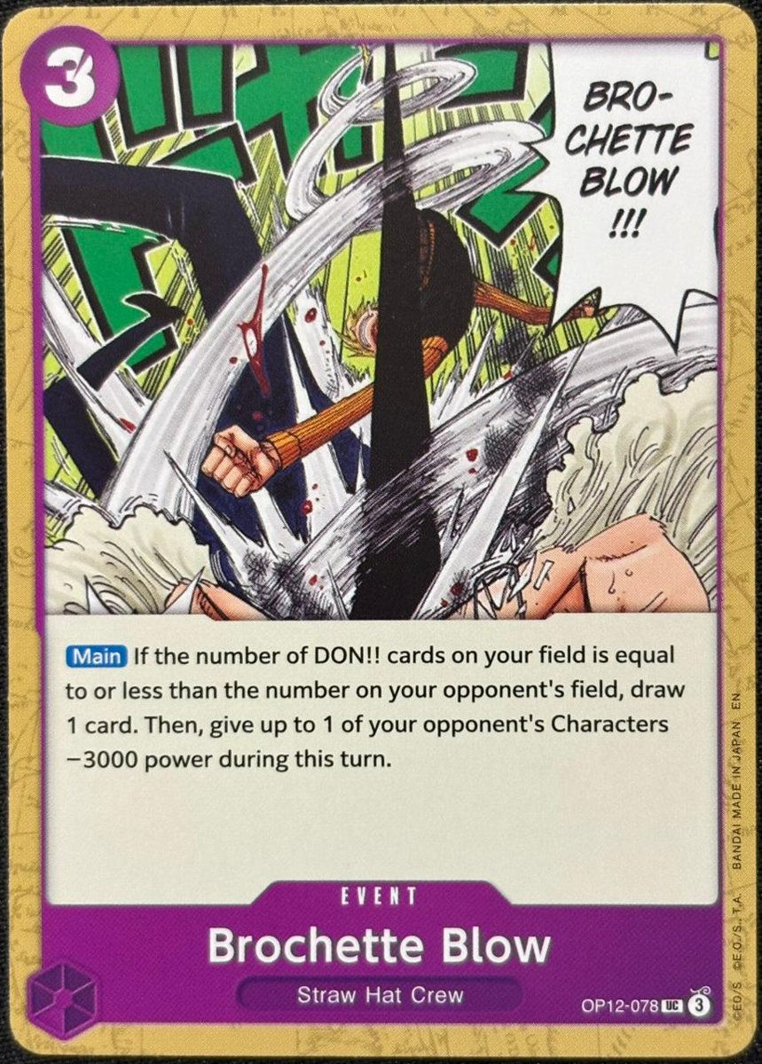 Brochette Blow OP12-078 (UC)