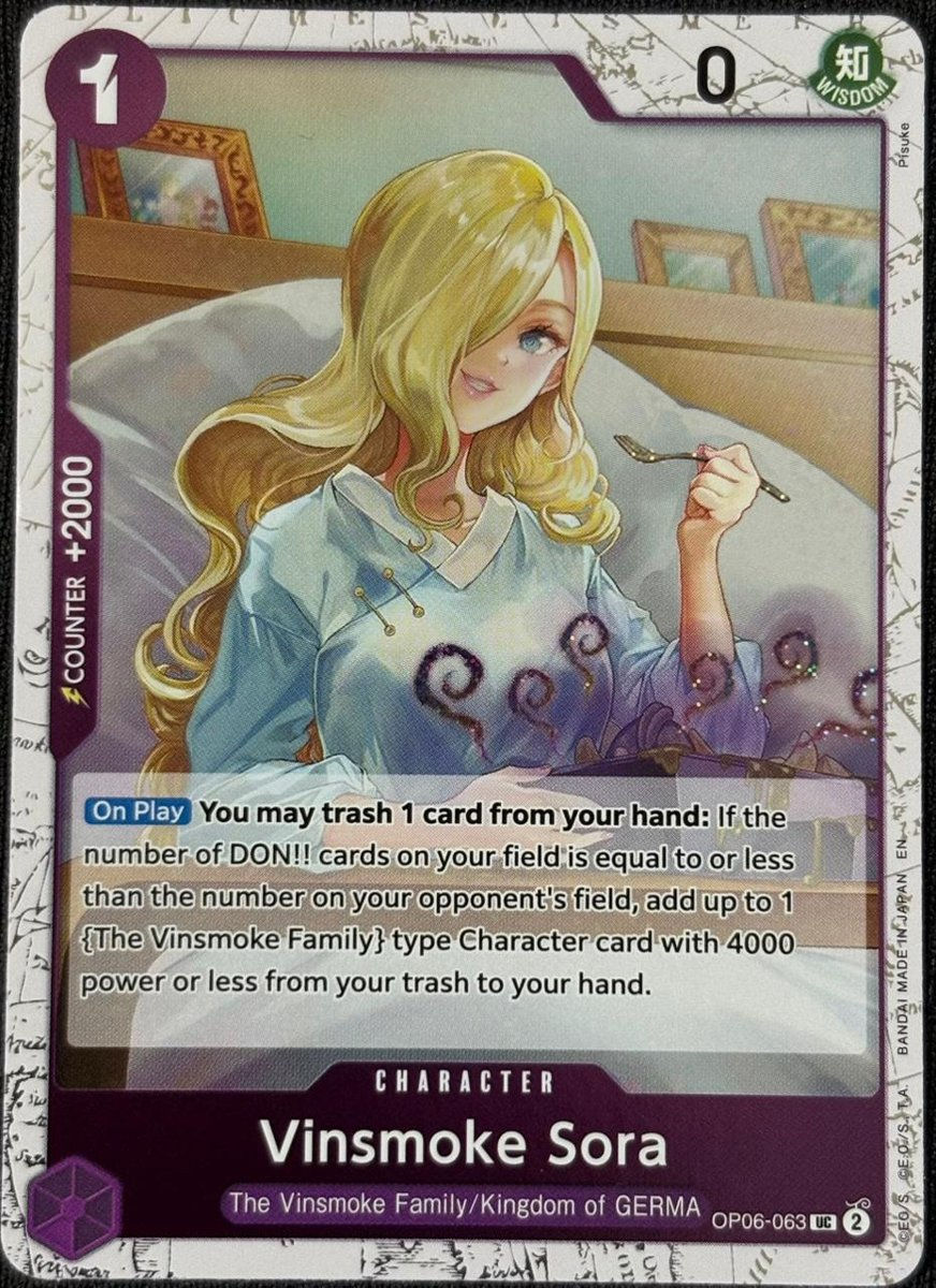 Vinsmoke Sora OP06-063 (UC-F)