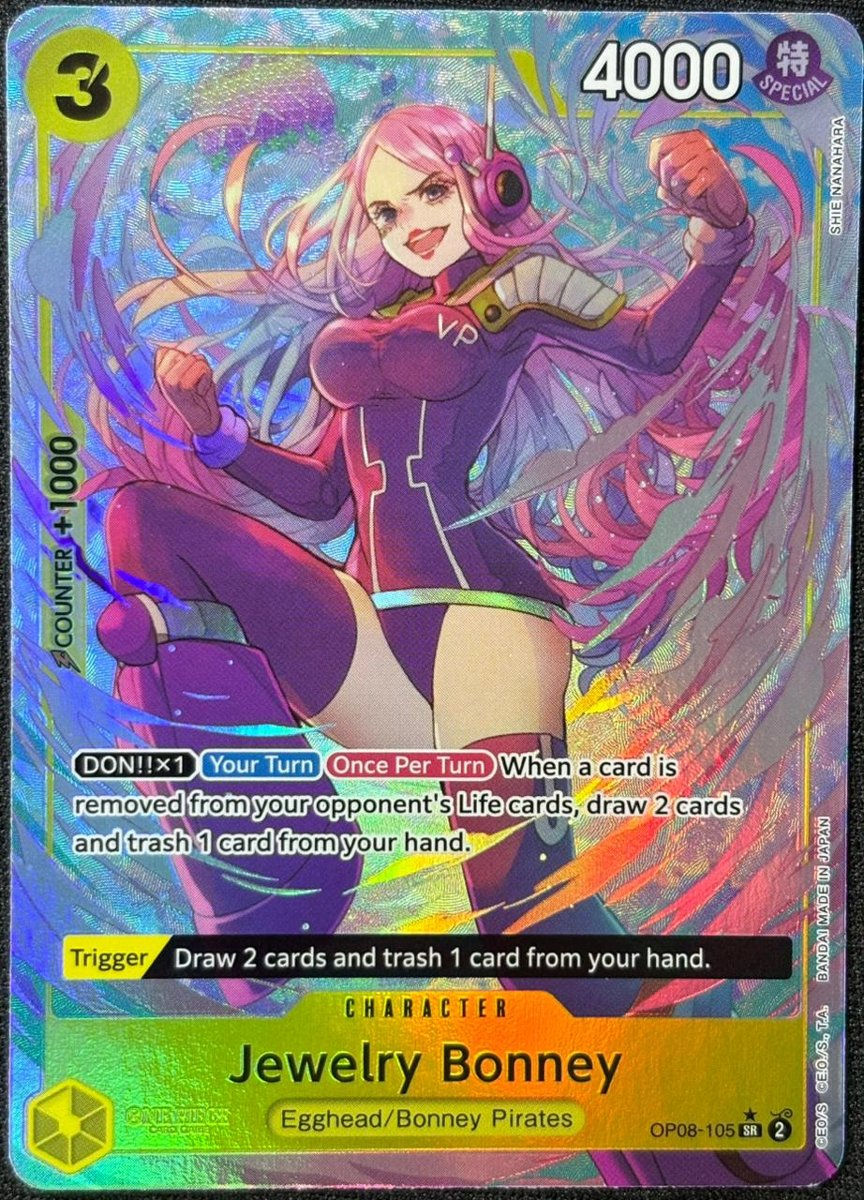 Jewelry Bonney OP08-105 (SR)(AA)