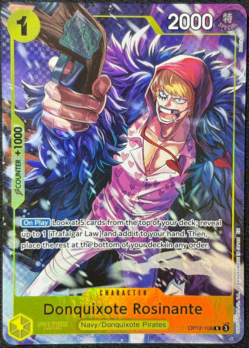Donquixote Rosinante OP12-108 (R)(AA)