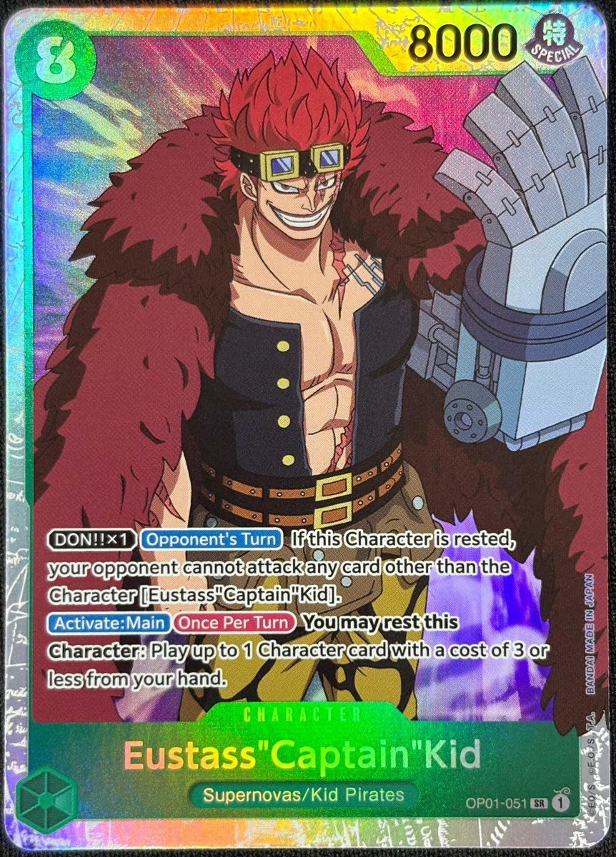 Eustass Captain Kid OP01-051 (SR)