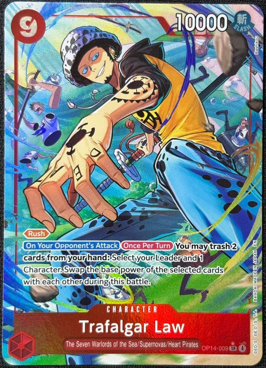 Trafalgar Law OP14-009 (SR)(AA)