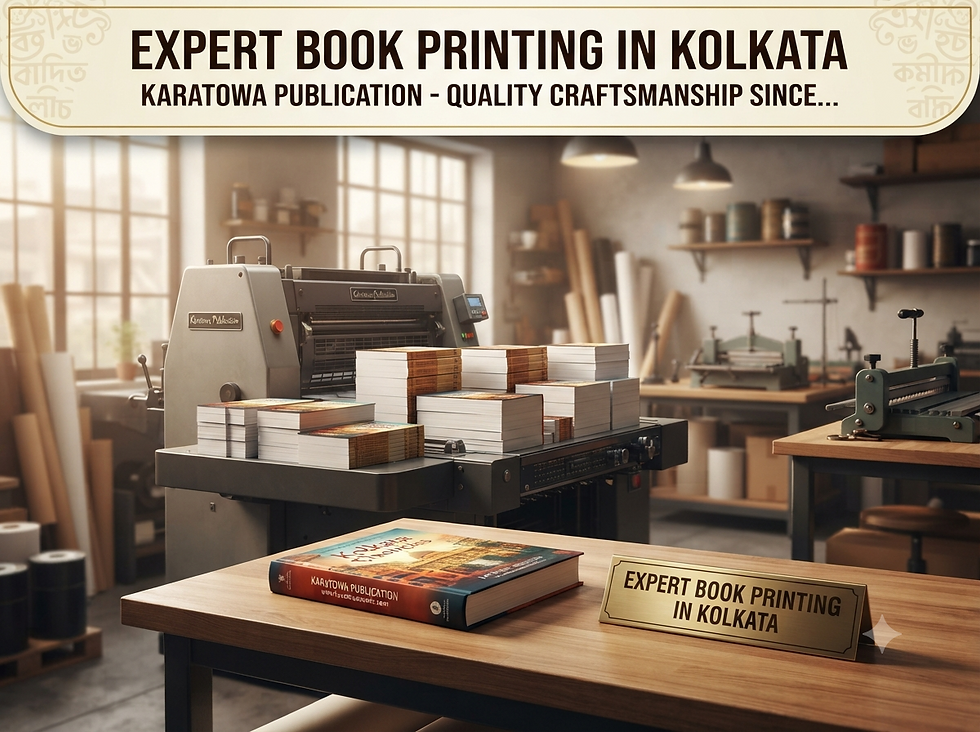 Expert Book Printing in Kolkata for High-Quality Books