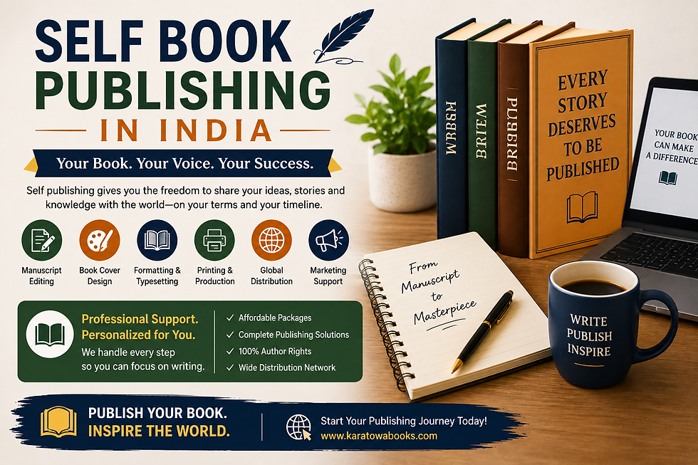 Self Book Publishing in India