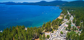 Aerial of Kings Beach