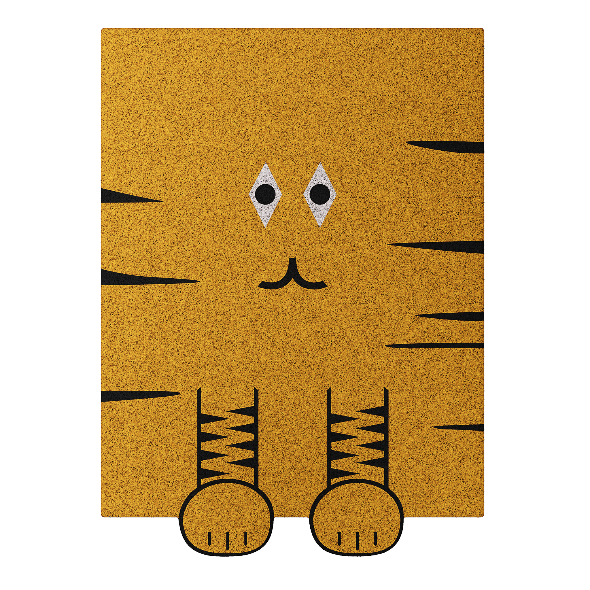 TAPIS - Kinderteppich Tigerdesign - Preis auf Anfrage