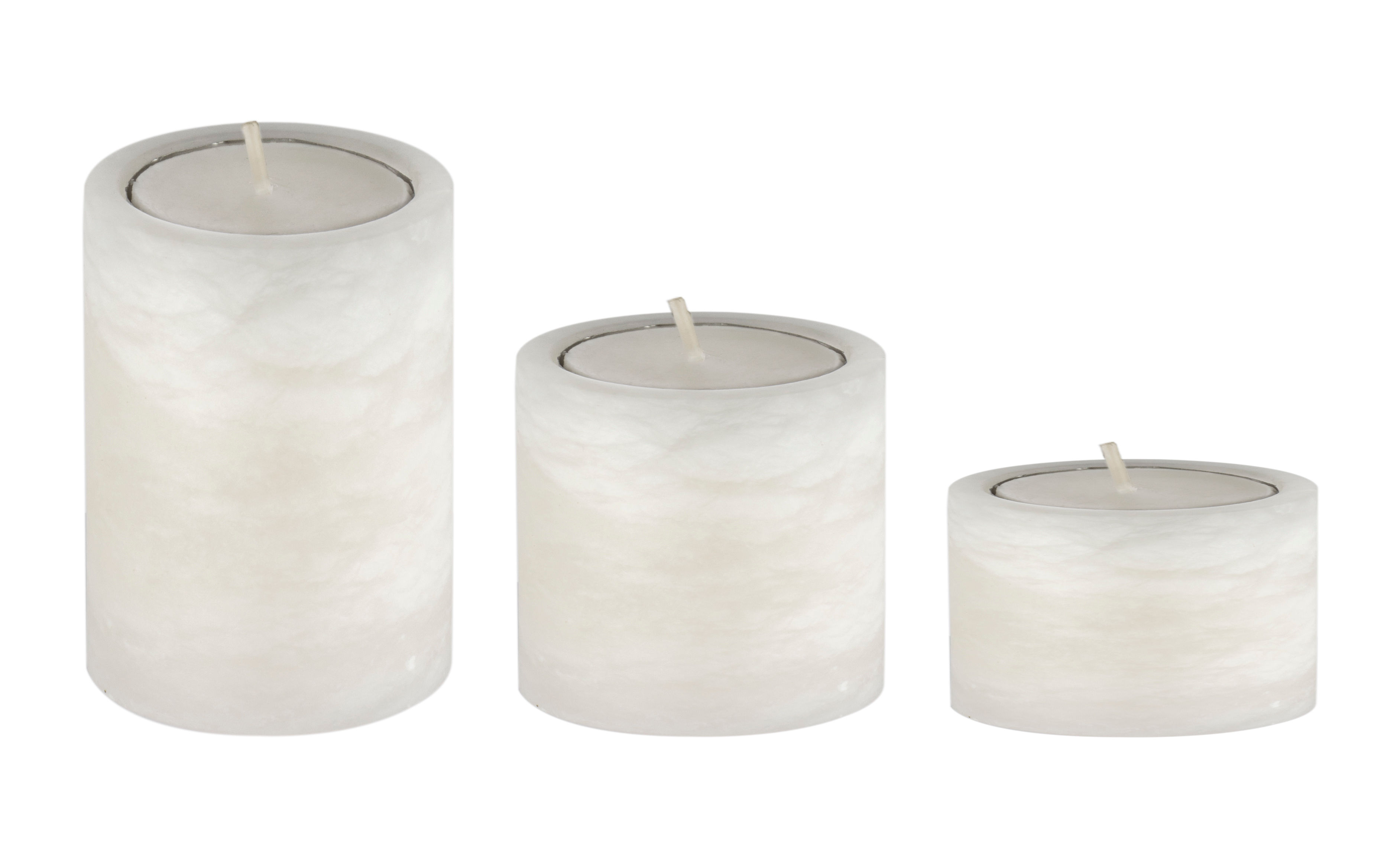 WINDISCH - Alabaster Kerzenhalter