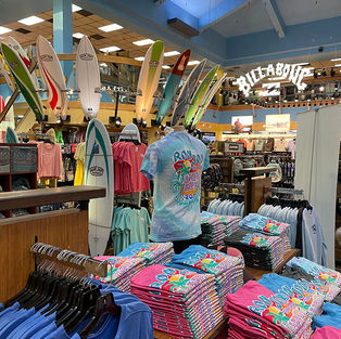 Ron Jon Surf Shop T-shirts at Cocoa Beach, Florida