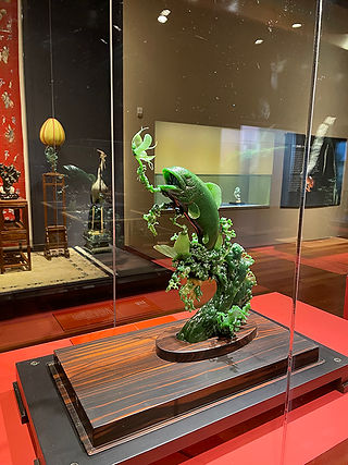 Jade Fish by Huang Fu at the Bowers Museum