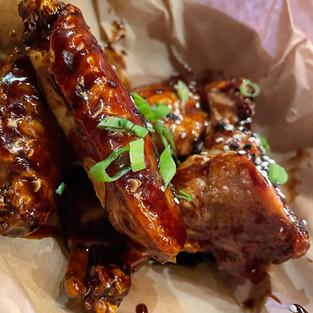 Wings at Geyser Point Grill at Wilderness Lodge at Walt Disney World