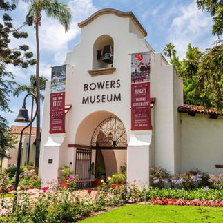 Original Entrance of Bowers Museum