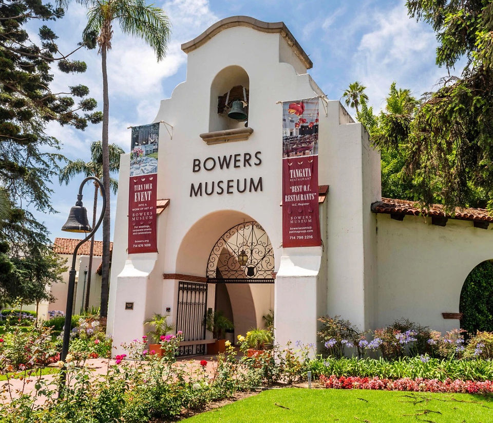 Original Entrance of Bowers Museum