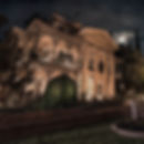 Haunted Mansion in the Moonlight at Disneyland