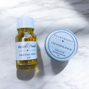 cleansing balm & face oils for healthy youthful skin