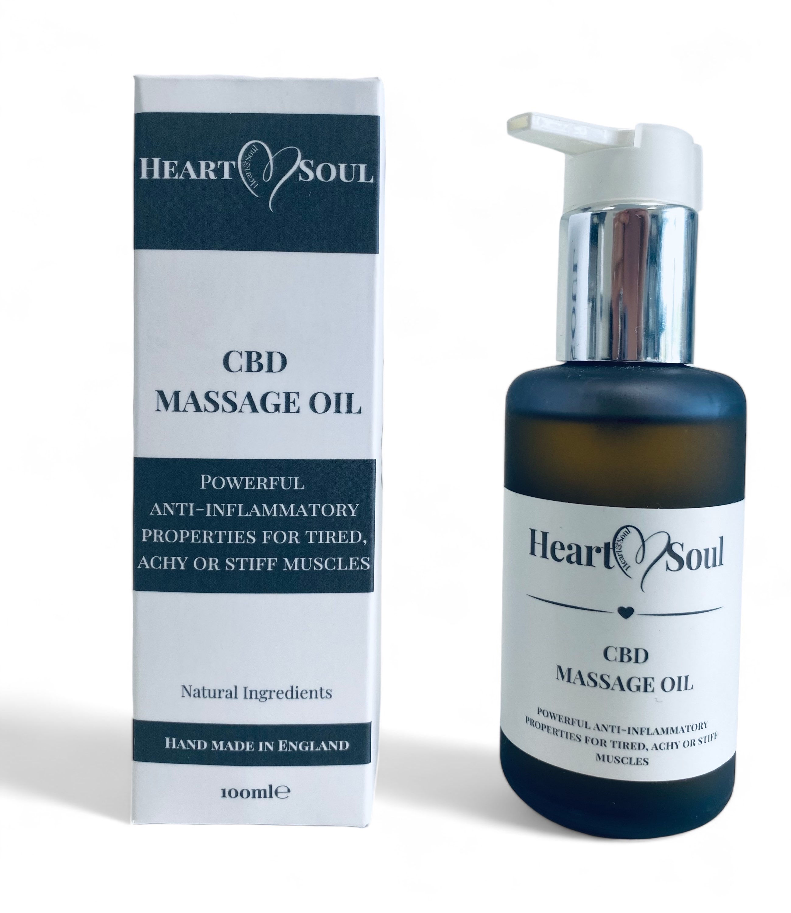 cbd massage oil for relief of pain of sore muscles and joints