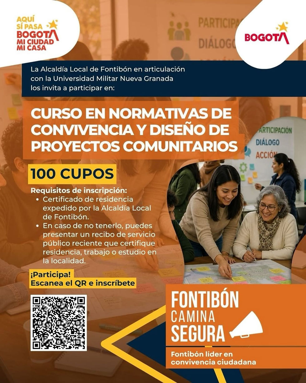 ¡Fontibón le apuesta a la convivencia y la participación ciudadana!