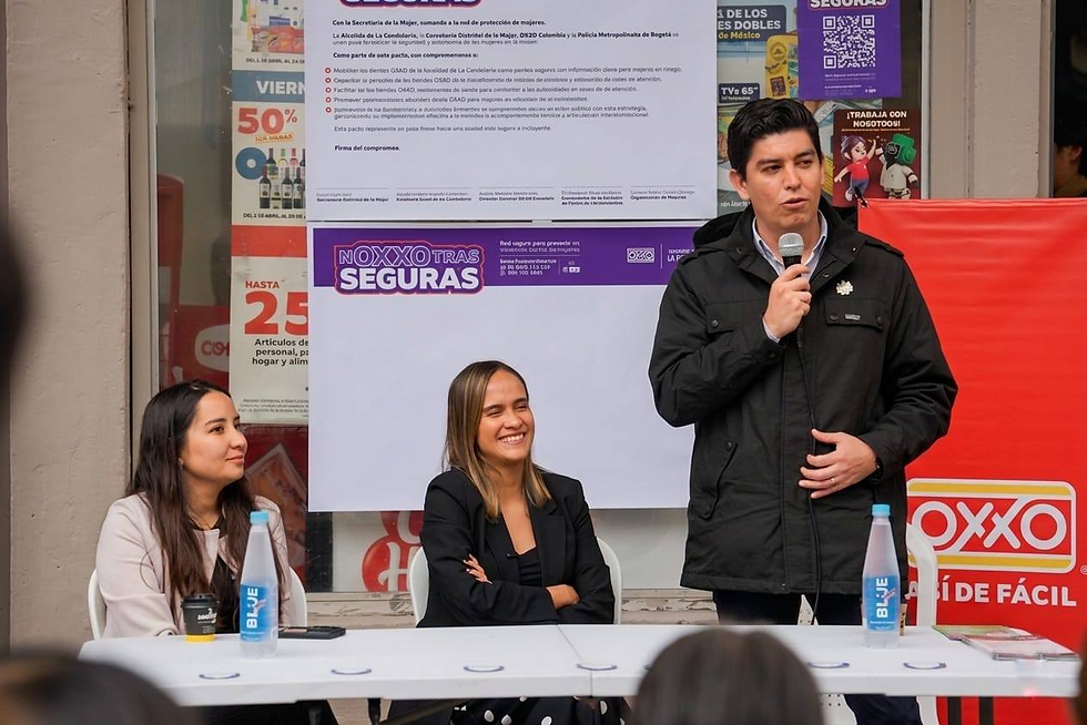 REDES SEGURAS SIGUE CRECIENDO EN BOGOTÁ, AHORA EN LA LOCALIDAD DE LA CANDELARIA, DE LA MANO DE LA SECRETARÍA DISTRITAL DE LA MUJER Y OXXO COLOMBIA.