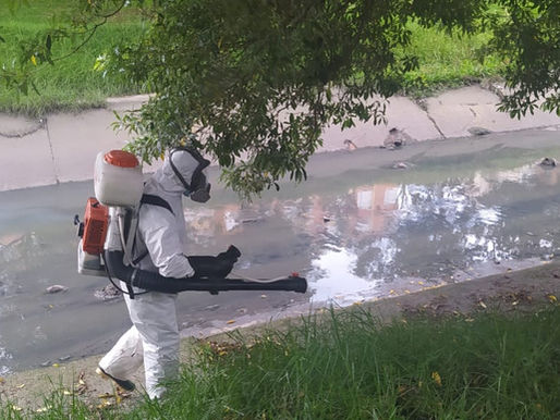 Control de plagas mediante la fumigación por parte de la Sudred Suroccidental