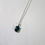 Thumbnail: 925 Sterling silver, 17.75cts Mojave oval Turquoise pendant necklace.