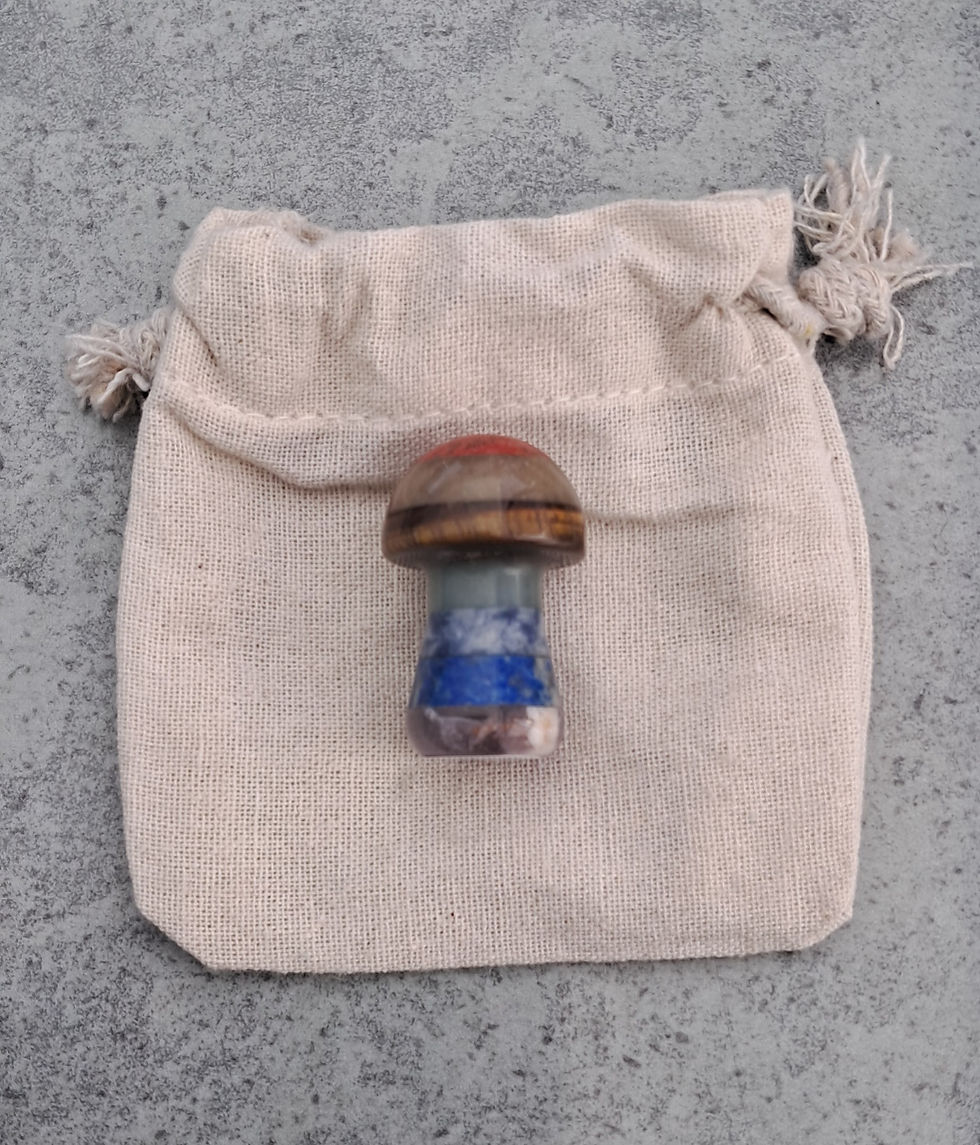 Thumbnail: Mix Genstone large size mushroom with pouch 