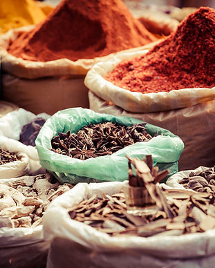 Traditional Spices in Market
