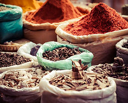 Traditional Spices in Market
