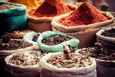 Traditional Spices in Market