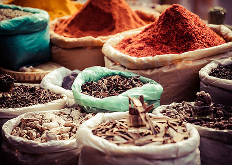 Traditional Spices in Market