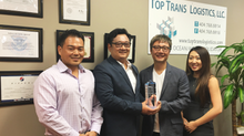 탑트랜스 로지스틱스, 美 퀵퀵닷컴 선정 ‘베스트 오션케리어’부문 수상
