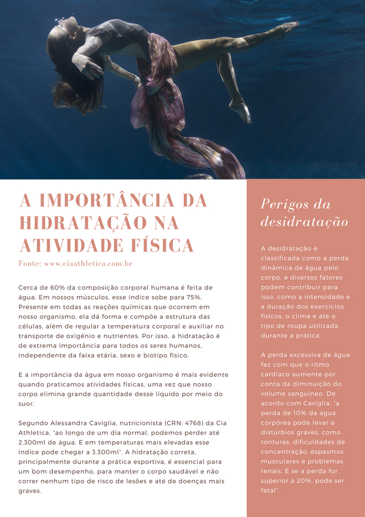 Importância da hidratação na atividade física