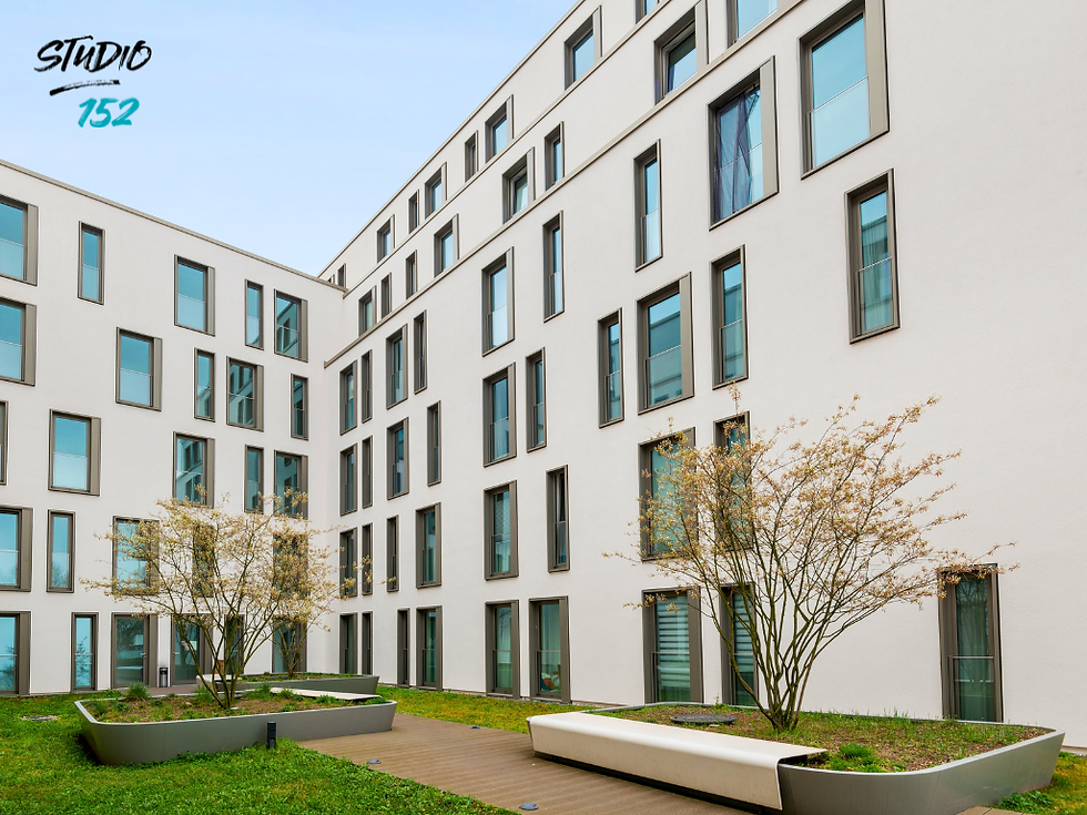 Außenansicht des Studentenquartiers Studio 152
