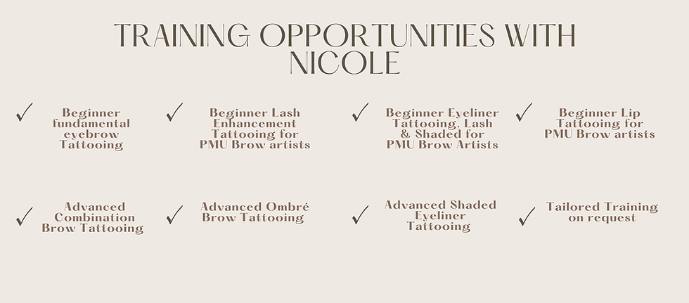 Cosmetic Tattoo training, Nicole Brown, Pmu training nz, Cosmetic Tattoo training NZ, cosmetic tattoo trainer