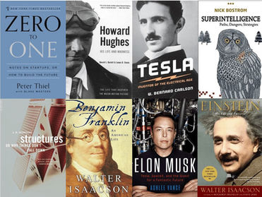 Books on Invention, Innovation, and Visionary Thinkers