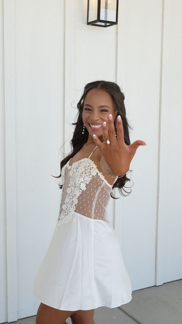Kaylie and Connor wedding at The Margaux, Madera, moment 15