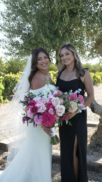 Audriana and Robbie wedding at Evanelle Vineyards, Madera, moment 19