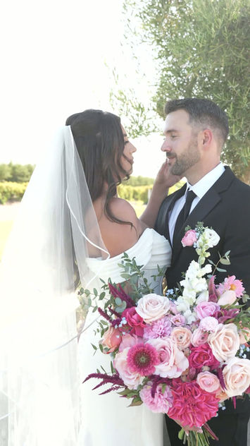 Audriana and Robbie wedding at Evanelle Vineyards, Madera, moment 5
