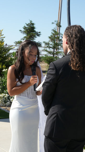 Kaylie and Connor wedding at The Margaux, Madera, moment 4