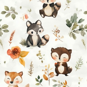 Magical Nursery Funny Cute Wallpaper Fabrics Decor for Kids