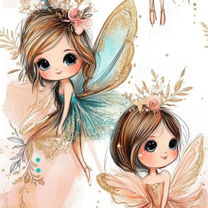 Magical Nursery Funny Cute Wallpaper Fabrics Decor for Kids