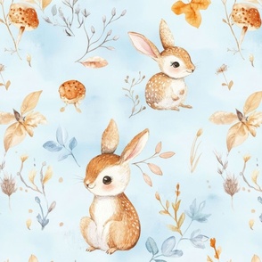 Magical Nursery Funny Cute Wallpaper Fabrics Decor for Kids