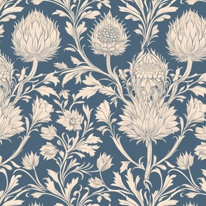 Heritage Botanical Light - Wallpaper, Decor & Fabric