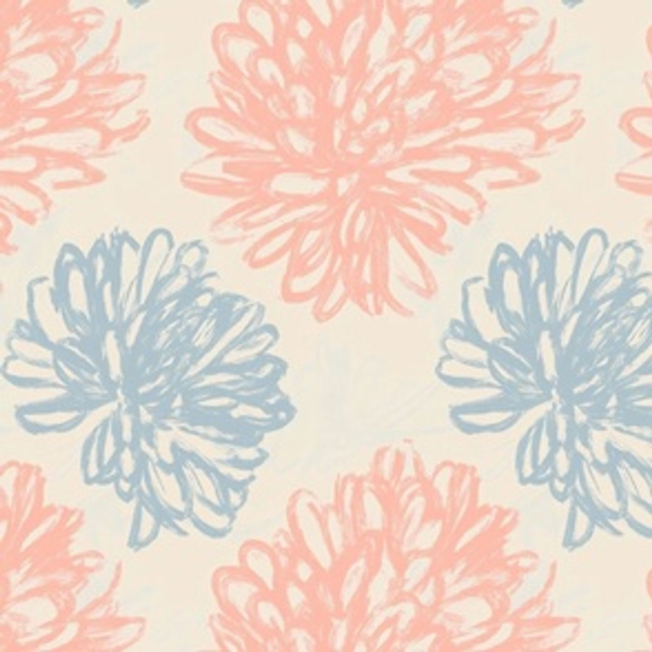 Gentle Naive-10 by Igor Vasiliadis - Heirloom Block Print Garden wallpaper and fabric