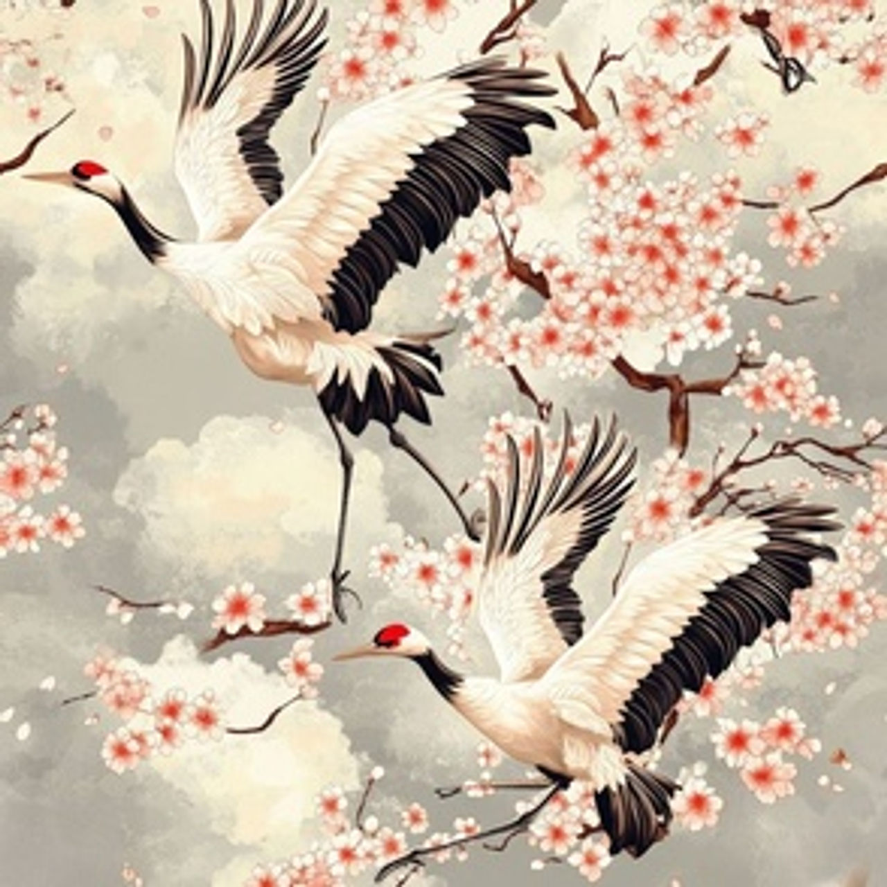 Hanami Cranes Serenade-6