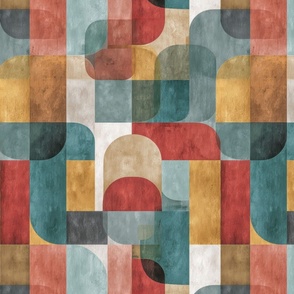 Mid-century wallpaper decor & fabric