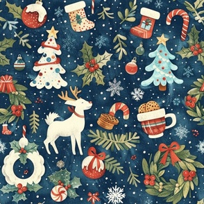 Mid-century wallpaper decor & fabric