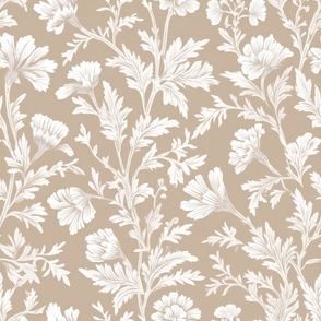 Heritage Botanical Light - Wallpaper, Decor & Fabric