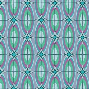 Mid-century wallpaper decor & fabric